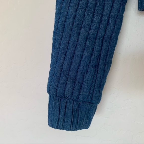 Rebecca Taylor Cropped Chambray Patchwork Jacket. Size: XS. Excellent condition - Picture 10 of 11